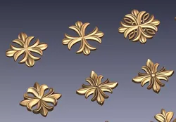 18 Coptic Cross STL Pack High Precision Relief 3D print model