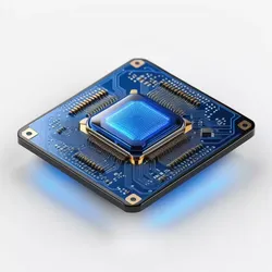 Advanced Microchip Processor Unit 3D model