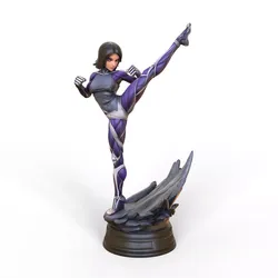 Alita Berserker Body Dynamic Action Pose 3D print model