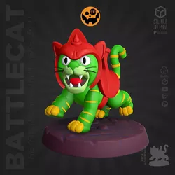 Battlecat He ManChibi Fanart 79 Pieces No AMS FDM Multicolor 3D print model