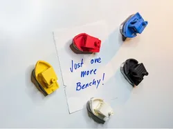 Benchy Refrigerator Magnet Conversion
