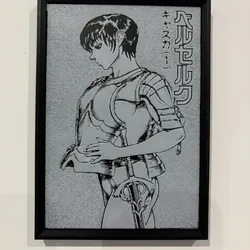 Berserk painting - Casca