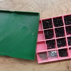 Box for small screws