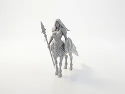 Centaur Warrior Figurine Fantasy 3D Printable