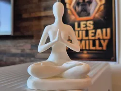 Creality Cloud | Sculpture femme yoga zen moderne | ملفات الطابعة ثلاثية الأبعاد