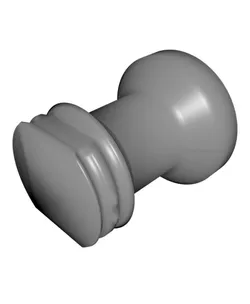 D-LOCK_KNOB.25DX25