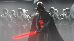 Darth Vader Combat Stance with Lightsaber 3D model