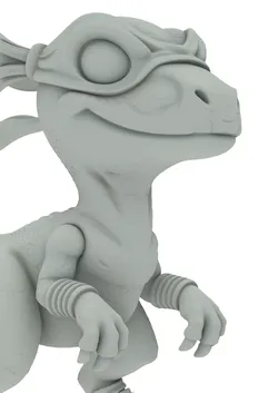 Dino Ninja Stylized Edition Dino Ninja  3D print model