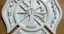 Firefighter Maltese Cross