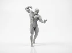 Fișiere pentru imprimante 3D | Fișier 3MF | Strong Man Bodybuilder Figurine Miscellaneous 3D Printable
