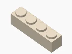 gratuită de Construction Toys STL Descărcare - Viga 4x1 - Berciano