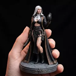 Holy Vengeance - Combat Sister Miniature STL 3D print model