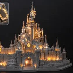 Home Decorations & Ornaments STL Download - Disneyland castleby MEV3D