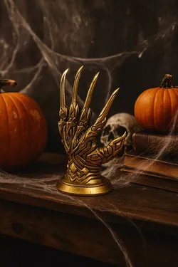 Horror Claw Glove Hand STL 3D Print Model Cosplay prop 3D print model