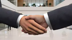 Male Arms Handshake Animated Rigged for Maya 3D model