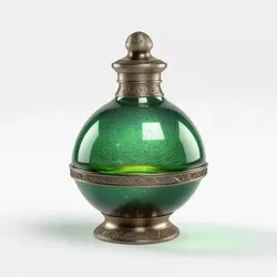 Mystical Green Potion Bottle 3D model