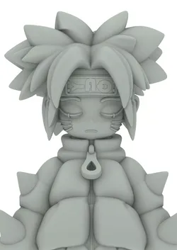 Naroto Boy Stylized Edition  3D print model