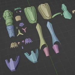 Overwatch — Ashe Armor for Cosplay #snb
