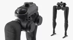 Powered Lower Body Exoskeleton 3D model
