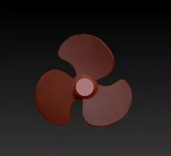 Ship Propeller 3D print model