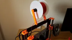Spool shaft for a Prusa i3 MK2