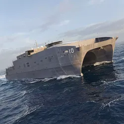 USNS Apalachicola  EPF 13 Aluminum Fast Transport Rigged 3D model