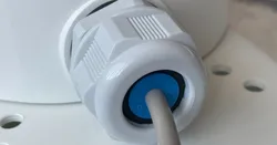 UTP/FTP Rubber Grommet Weather Seal for outdoor Security Camera / Junction Box