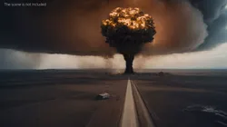 Volumetric Nuclear Explosion Animated VDB For Blender 3D model