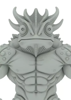Warrior Chameleon Beast Edition  3D print model