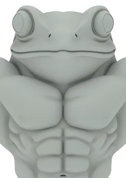 Warrior Toad Flex Edition  Kroeten Krieger  3D print model