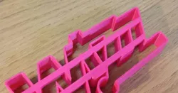 WIZZ AIR logo cookie cutter