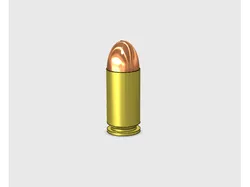 45 ACP Catridge with FMJ bullet
