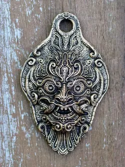 Bali style pendant 3D print model