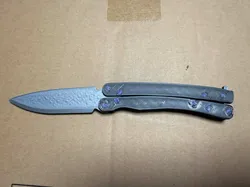 Butterfly knife, sharp - Free 3D Print Model