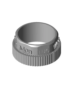 Calendar Ring (OpenSCAD)