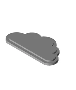 Cloud bath bomb mold/press
