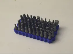 Hex Screw Driver Bit Organizer