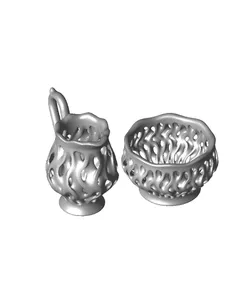 Malfunctioning Creamer and Sugar Bowl