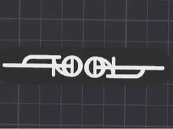 New Tool Logo Keyring - Free 3D Print Model