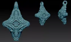 Pendant pendants 3D print model