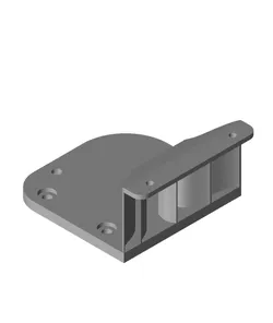 Radial Fan Holder for heatsinks