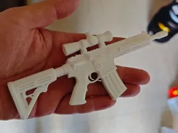 Shotgun toy gun machine gun sniper rifle rifle miniature static prop model small scale ornament easy to print toy children - Free 3D Print Model