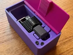 Snapmaker U1 gridfinity box –Remix with Secure Lid - Free 3D Print Model