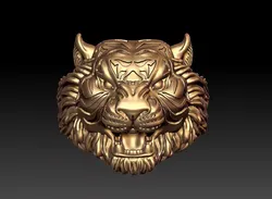 TIGER RING 3D print model