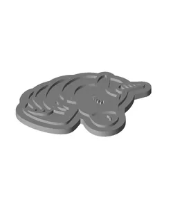 Unicorn bath bomb mold/press V2