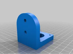 Aluminum extrusion 2020 nema 17 motor holder