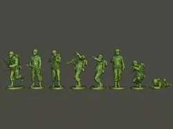 American soldier ww2 A3 Pack