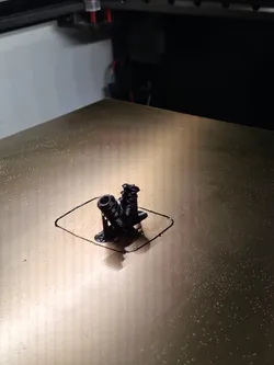 Antifog 30 degree adapter presupported and no support