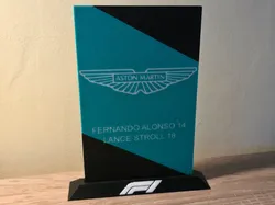 Aston Martin F1 2026 Sign - Free 3D Print Model