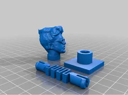 Bobblehead from scan and remix